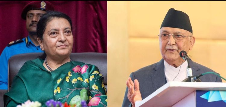  पूर्वराष्ट्रपति भण्डारीको सक्रियतापछि एमालेभित्र चर्कियो तरंग, ओलीले दिए चेतावनी