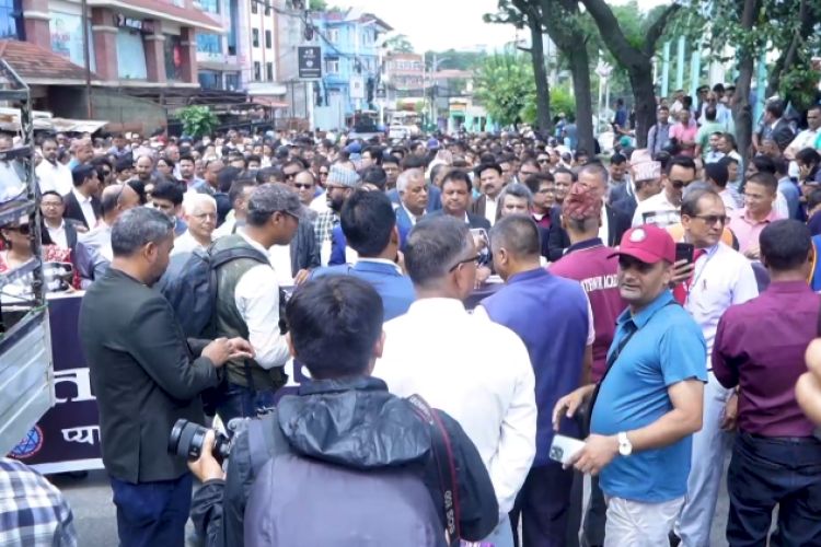 शिक्षा विधेयकविरुद्ध निजी विद्यालयहरूको संयुक्त आन्दोलन जारी