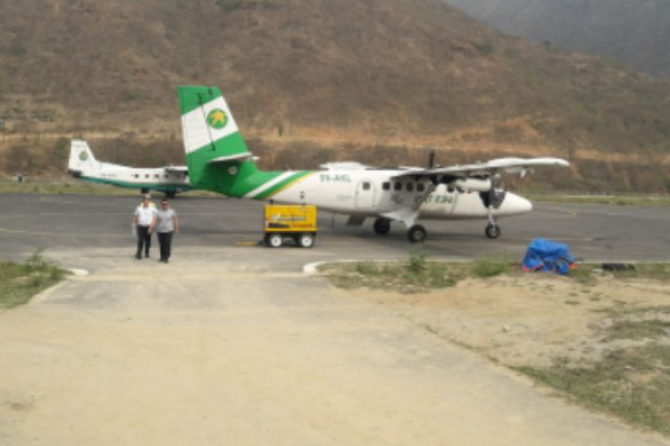 रामेछाप–काठमाडौं रुटमा नियमित हवाई उडान पुनः सुरु