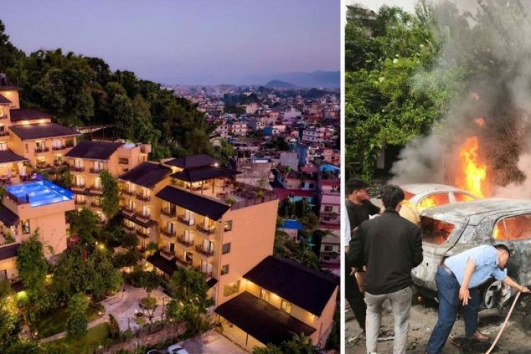 प्रचण्डको लगानी रहेको हल्ला चलाएर रिसोर्ट जलाउने ५ पक्राउ
