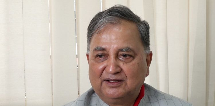 एमाले सचिवालय बैठक : अध्यक्षमा उठ्ने जानकारी गराउँदै वरिष्ठ उपाध्यक्ष पोखरेल