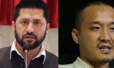  गृहमन्त्री सुधन गुरुङको बढ्यो दौडधुप, सभापति लामिछाने भेट्न बुढानीलकण्ठ पुगे