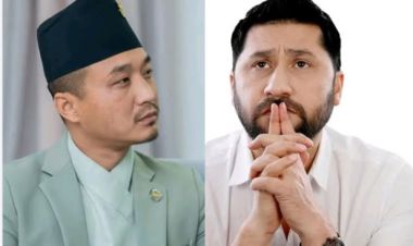  गृहमन्त्री सुधन गुरुङको दौडधुपः सभापति लामिछानेलाई भेट्न बूढानीलकण्ठ पुगे