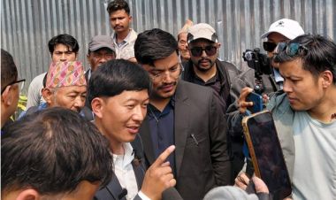 थापाथली पुगे श्रम संस्कृतिका सांसद आरेन राई, भने–सुकुमवासीको पक्षमा श्रम संस्कृति पार्टी हुनेछ 