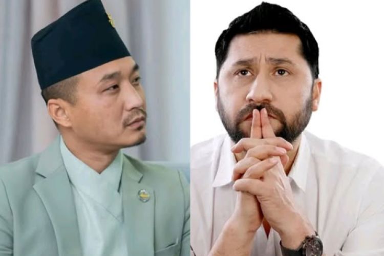  गृहमन्त्री सुधन गुरुङको दौडधुपः सभापति लामिछानेलाई भेट्न बूढानीलकण्ठ पुगे