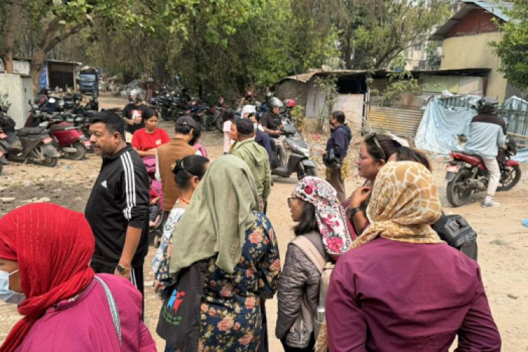 सुकमवासी मोर्चाका कार्यवाहक अध्यक्ष नारायण परियार पक्राउ 