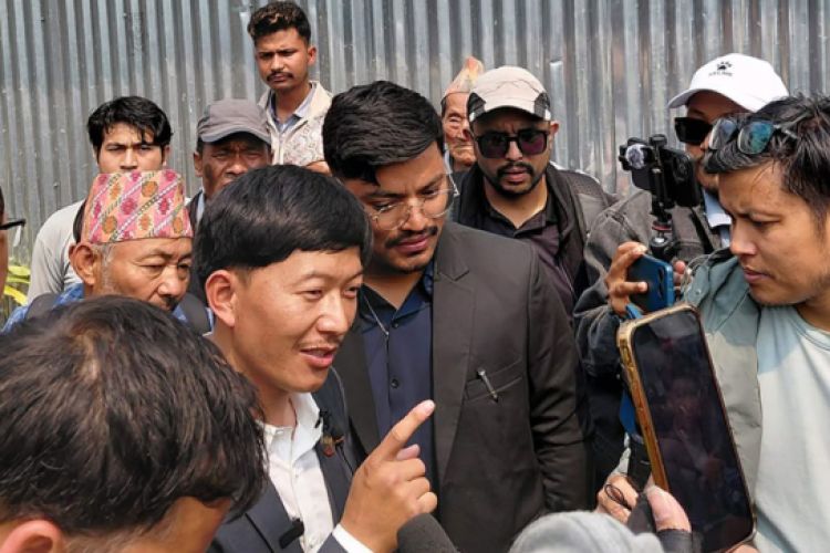 थापाथली पुगे श्रम संस्कृतिका सांसद आरेन राई, भने–सुकुमवासीको पक्षमा श्रम संस्कृति पार्टी हुनेछ 