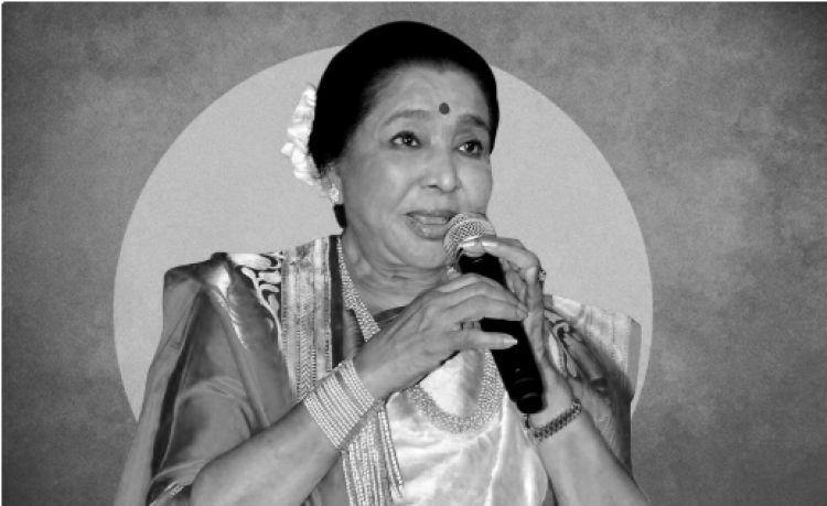 भारतीय संगीतकी महान् गायिका आशा भोसलेको निधन
