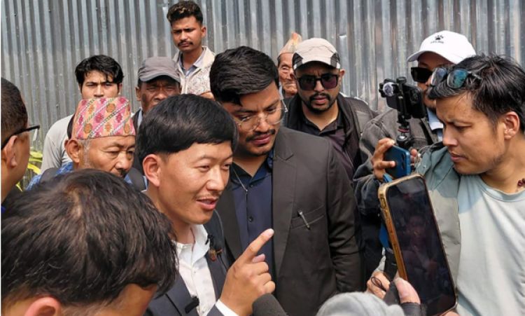 थापाथली पुगे श्रम संस्कृतिका सांसद आरेन राई, भने–सुकुमवासीको पक्षमा श्रम संस्कृति पार्टी हुनेछ 