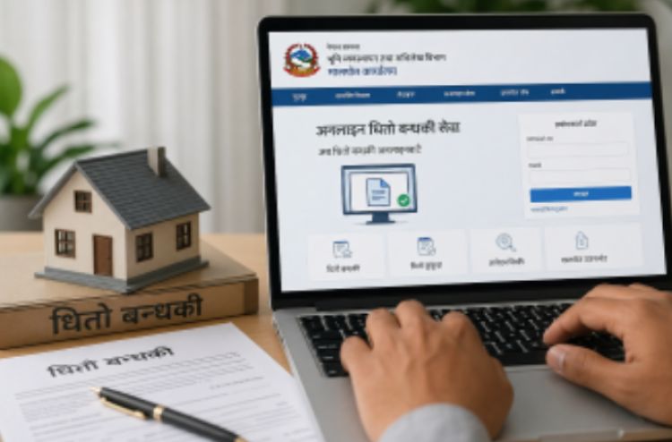 अब अनलाइनबाटै धितो बन्धकी हुने