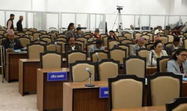 नीति तथा कार्यक्रममाथि छलफल चल्दा संसदमा खाली कुर्सी