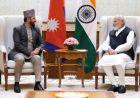 भारतीय प्रधानमन्त्री मोदी र रवि भेटवात, मोदीले भने– ‘वर्तमान सरकारसँग सहकार्य गर्न उत्सुक छौँ’
