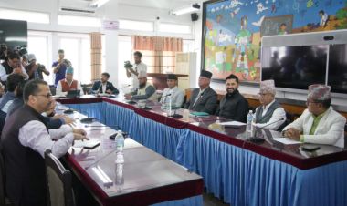 सिंहदरबारमा सर्वदलीय बैठक जारी