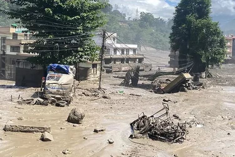 रसुवा बाढी : कञ्चनपुरका कर्मचारीसहित २४ जना सम्पर्कविहीन