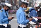 २४ घण्टामा ट्राफिक प्रहरीले गर्यो ५१४ जनालाई कारबाही