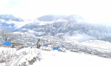 हुम्लामा हिमपातले जनजीवन प्रभावित
