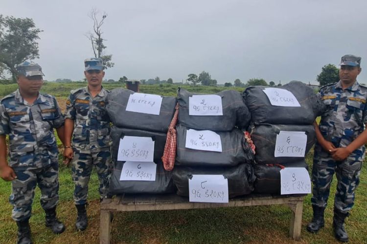सिरहाको झाझपट्टीबाट १५२ किलो गाँजा बरामद